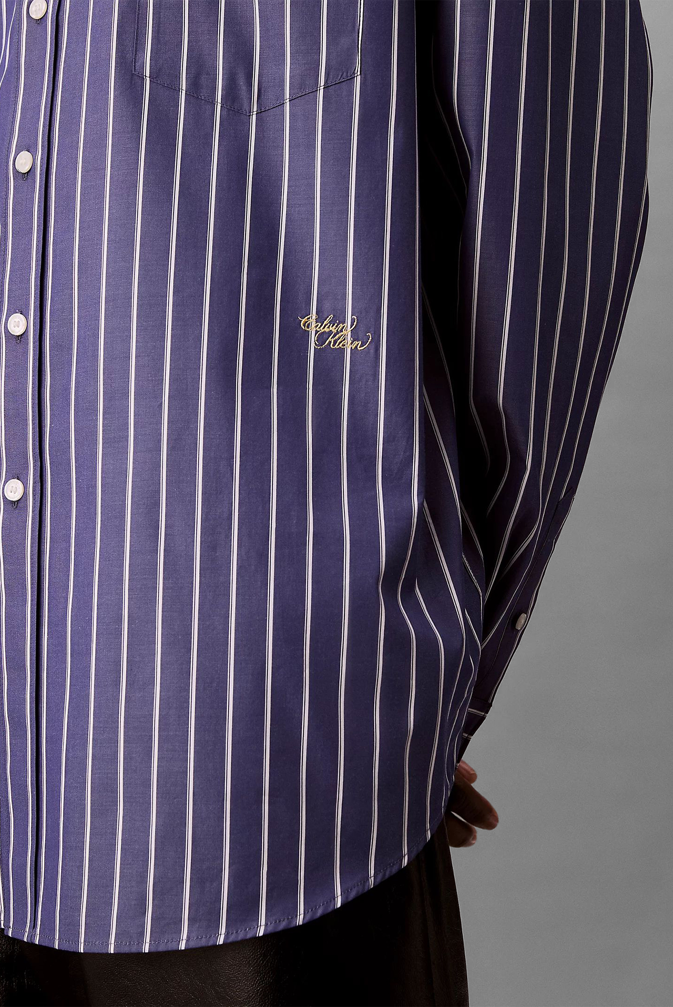 Рубашка LS OVERSIZED STRIPE COTTON SHIRT 6