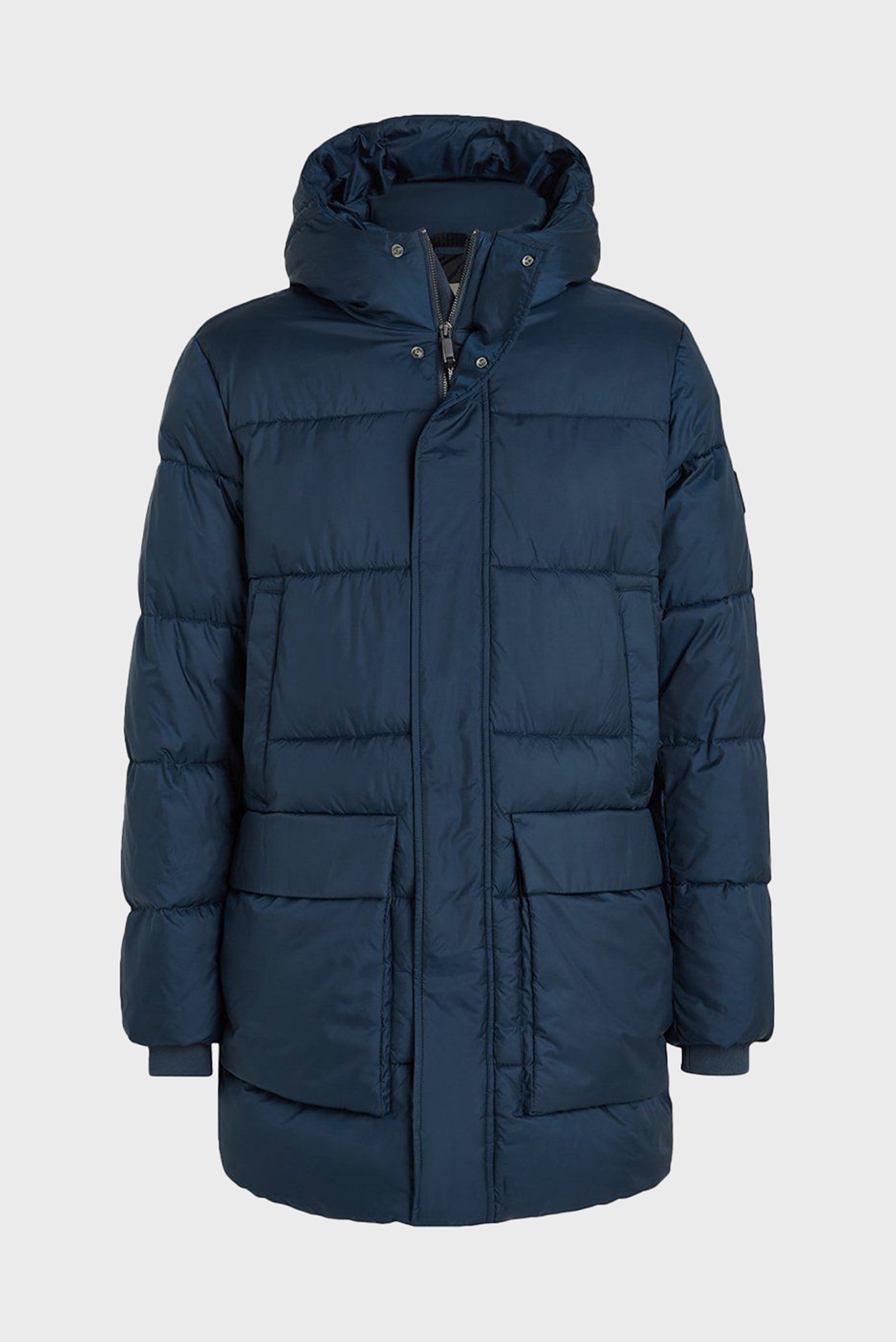 Куртка зимняя LONG HOODED QUILT PUFFER MW 4