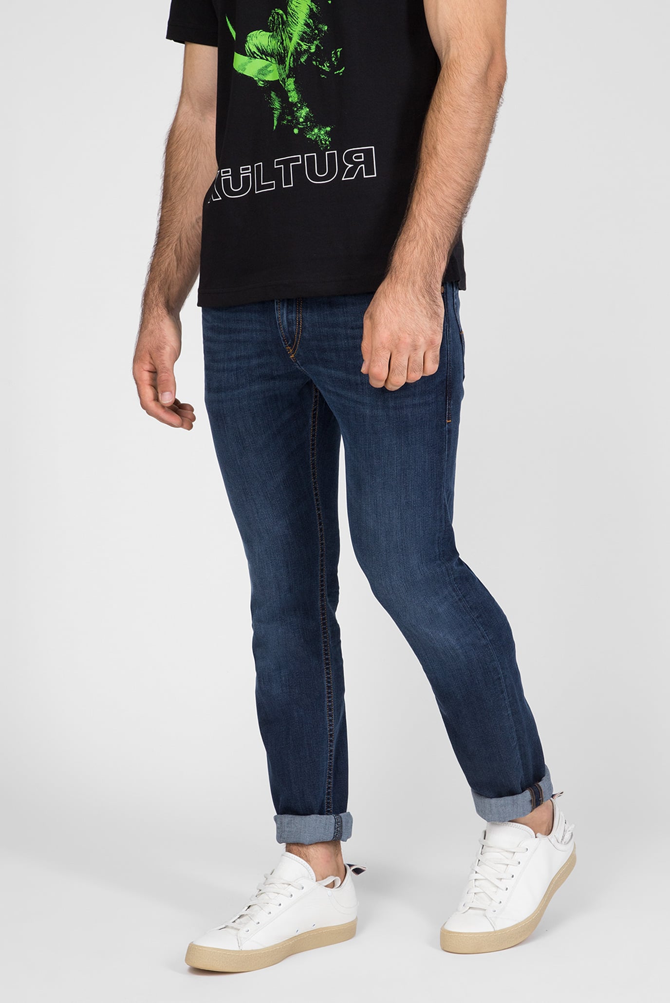 Мужские синие джинсы THOMMER 7