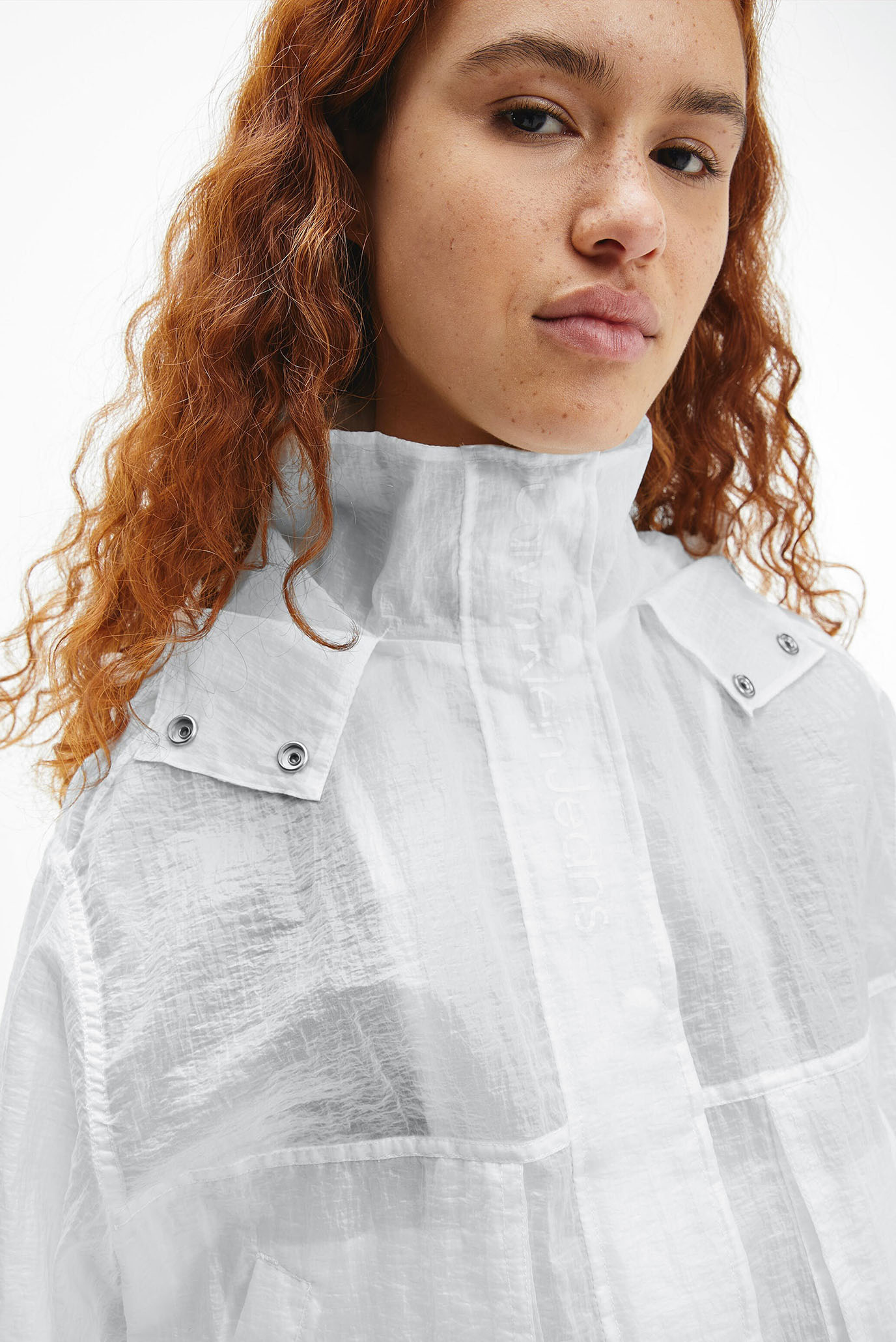 Ветровка WET LOOK OVERSIZED JACKET 4