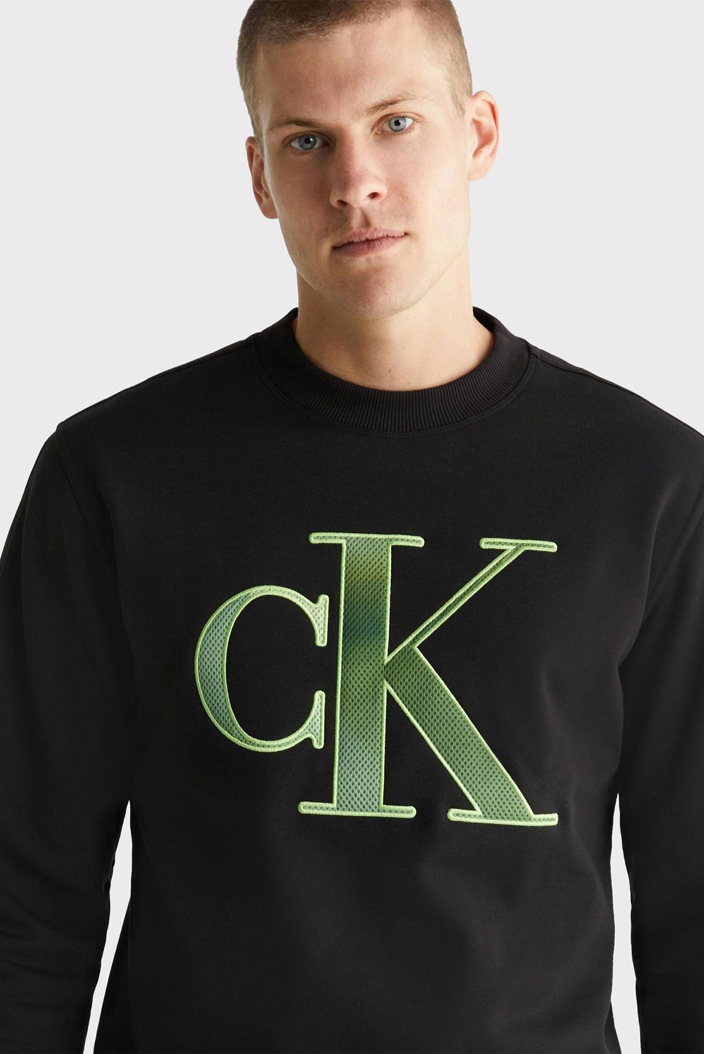 Свитшот PERFORATED MONOLOGO CREW NECK 7