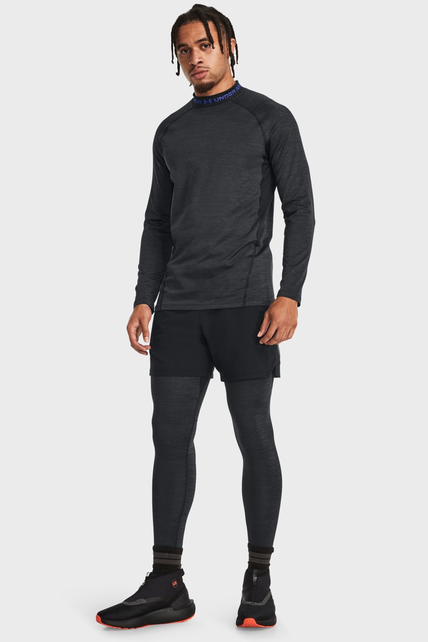 Лонгслив UA CG Armour Twist Mock 2