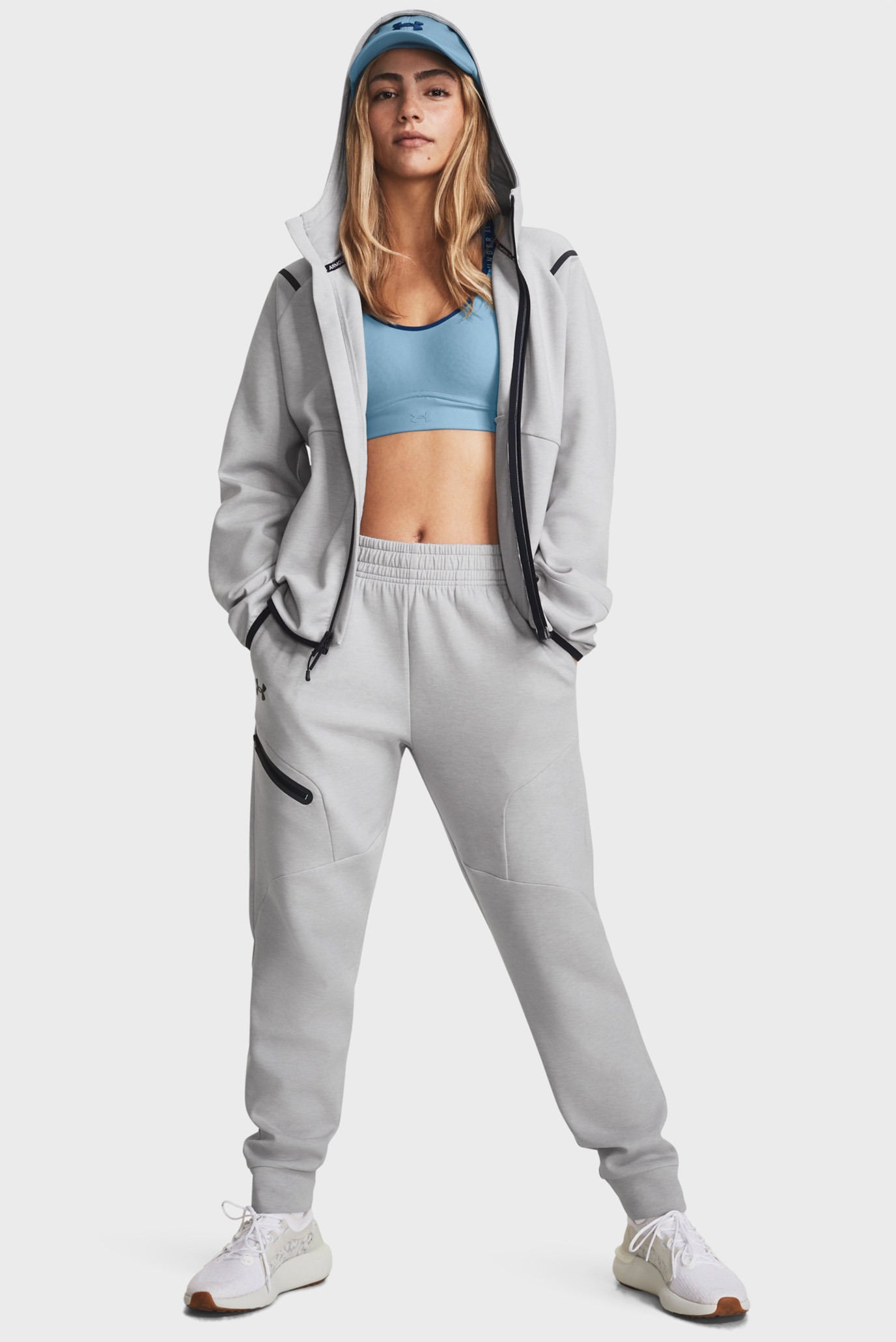 Штаны спортивные Unstoppable Flc Jogger-GRY 2