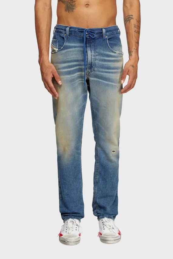 Джинсы 2032 D-KROOLEY-B JOGG Sweat jeans Diesel