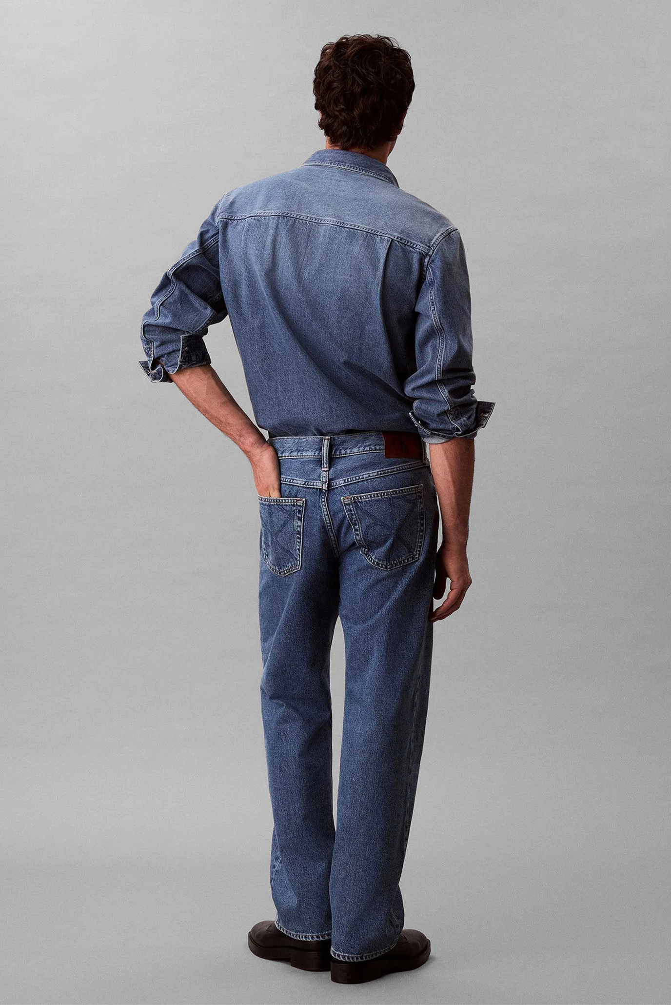 Джинсы 90S STRAIGHT CK MED BLUE STONE J 2