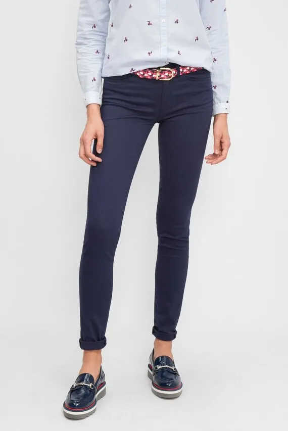 Женские темно-синие брюки SILVANA VENICE Tommy Hilfiger