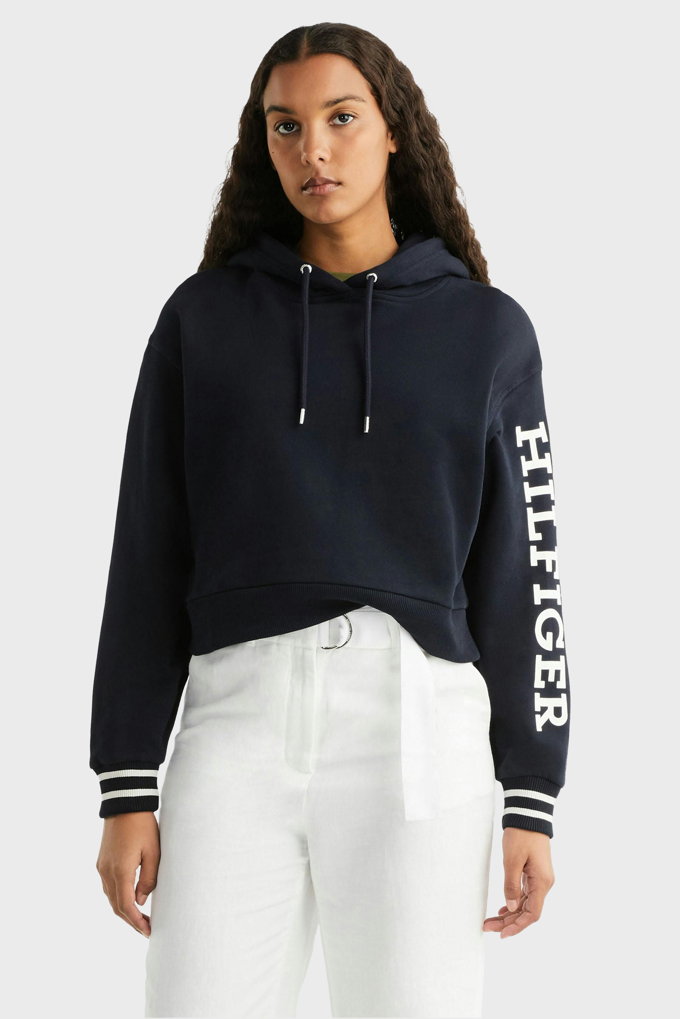 Худи REG MONOTYPE SLV CROP HOODIE 4