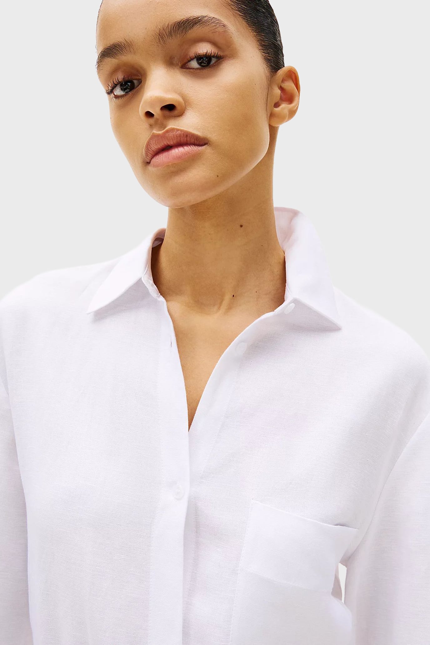 Женское белое льняное платье BRODERIE ANGLAISE 2