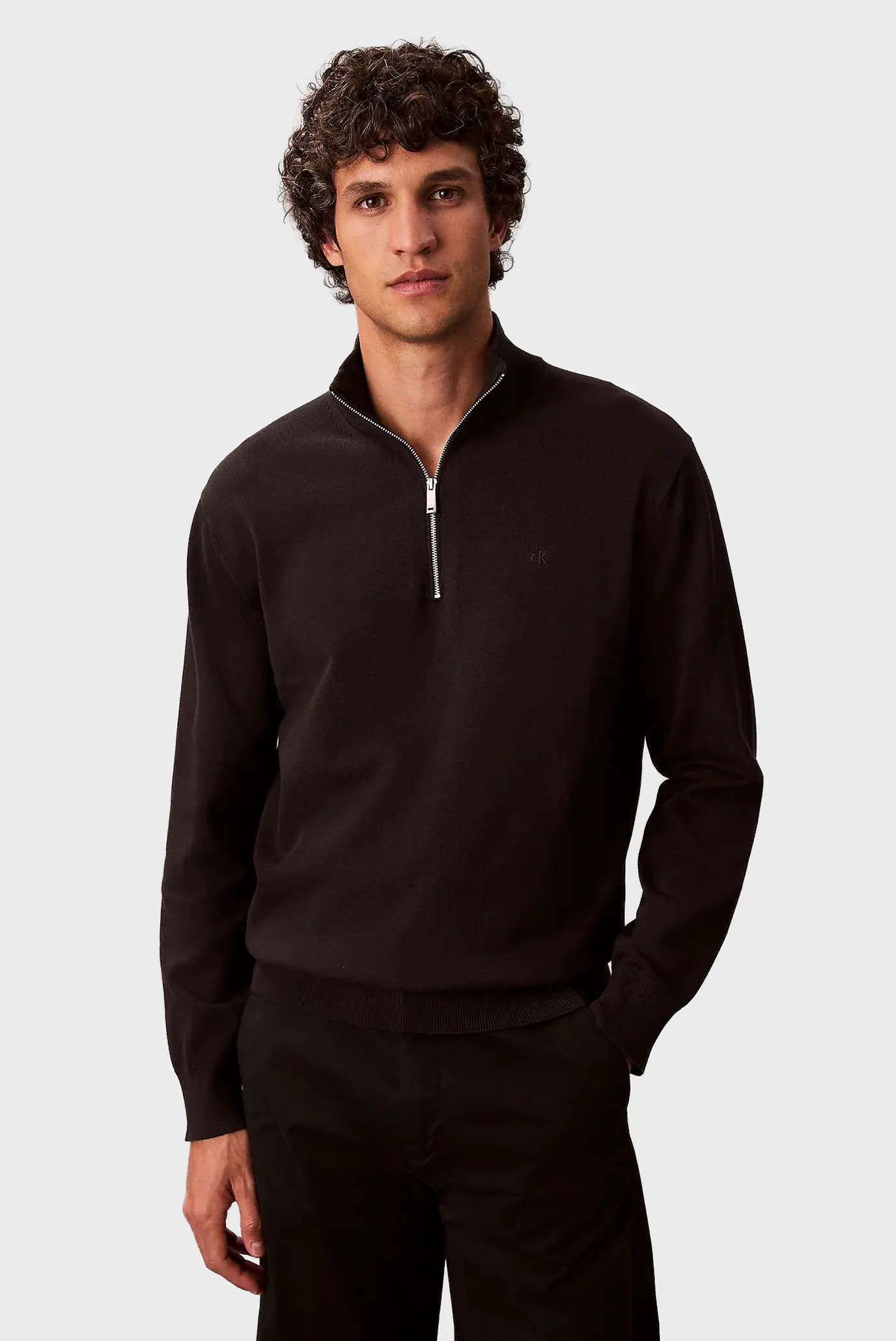 Свитер LS SUPIMA QZ SWEATER 12GG 1