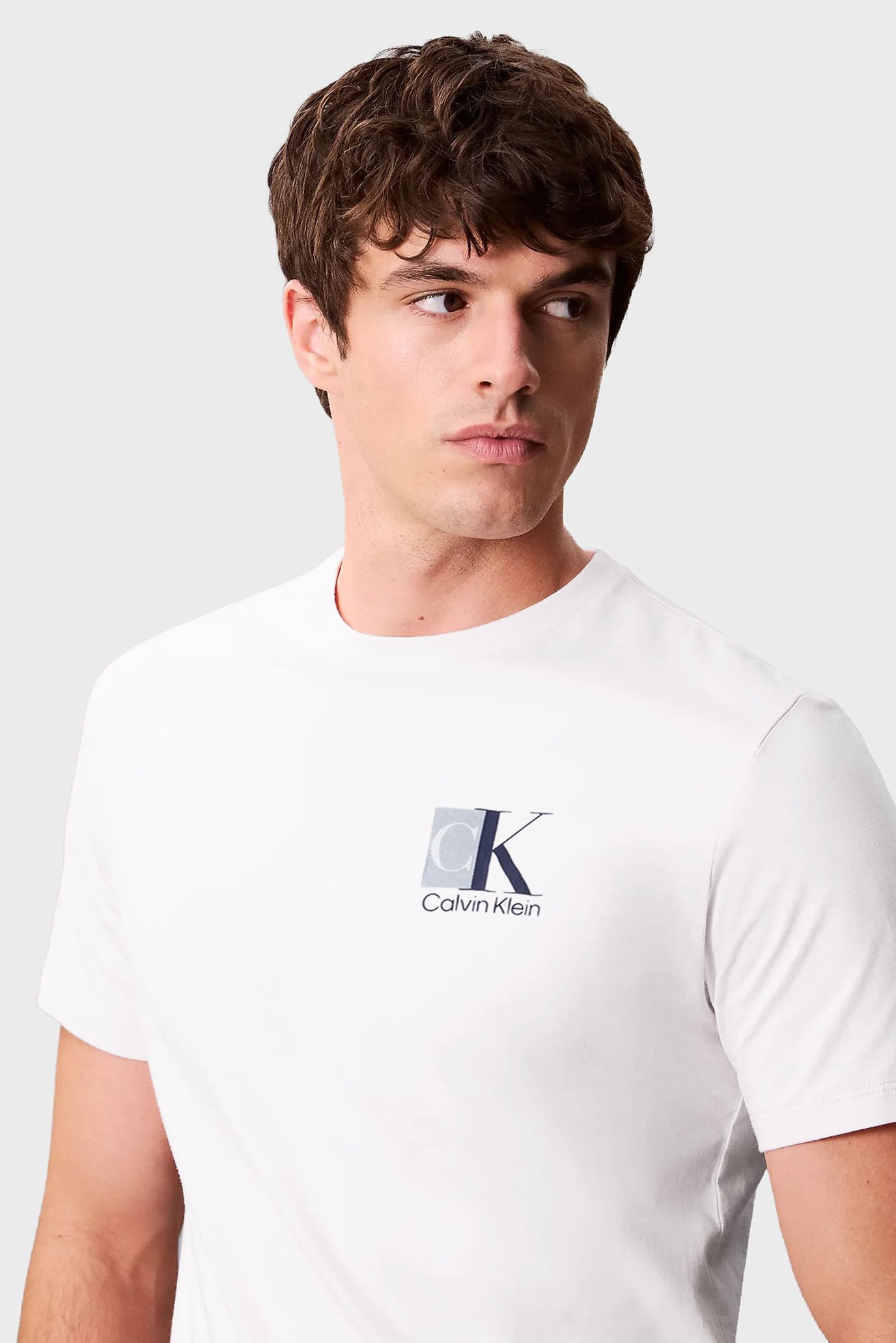 Футболка/SS 30s EU SP CK ABSTRACT GRAPHIC 4