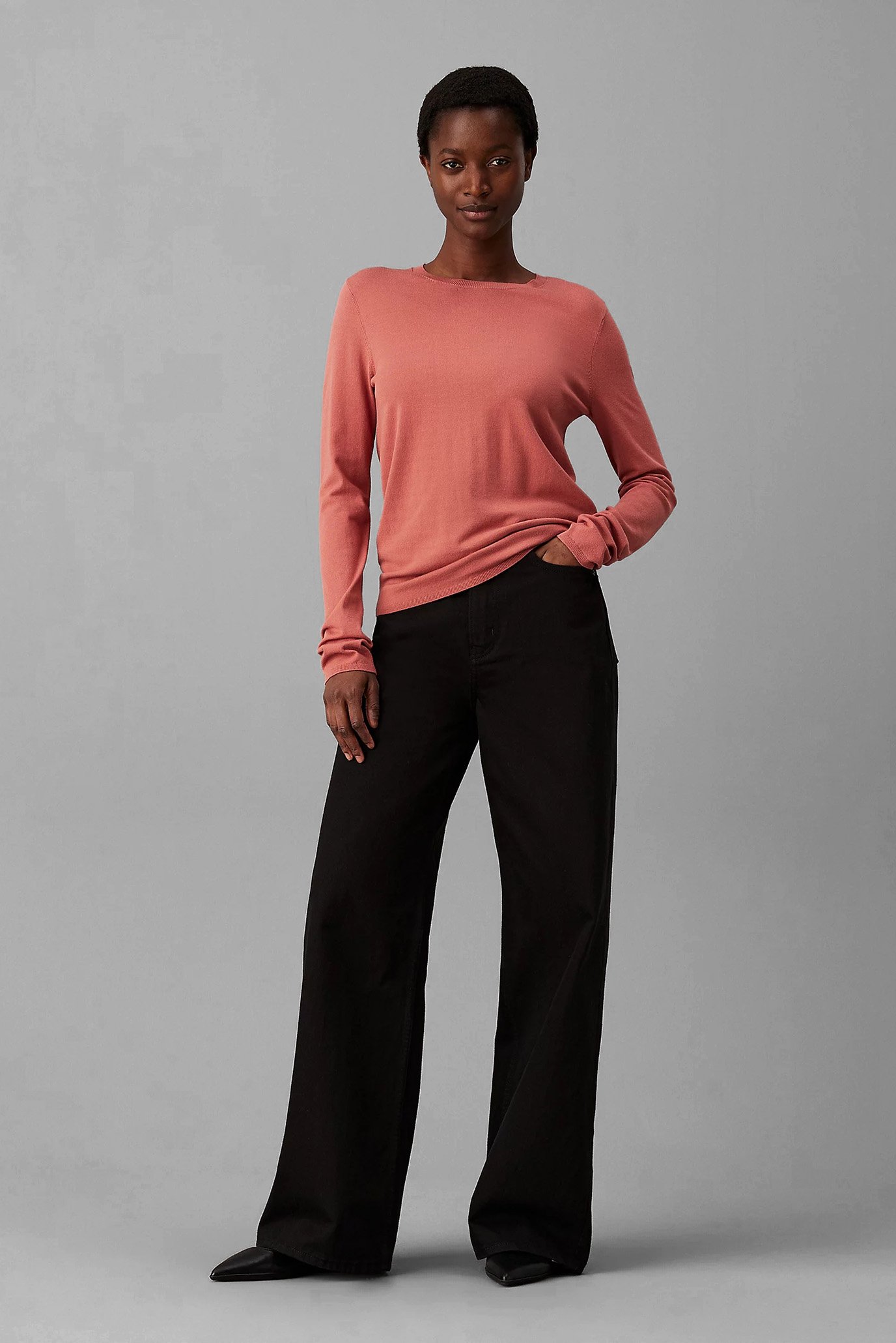 Свитер COMFORT KNIT CREW-NECK SWEATER 2