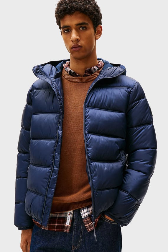 Куртка зимняя TJM HOODED LOGO PUFFER EXT Tommy Jeans