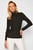Свитер/RIB ROLL NECK WITH CK