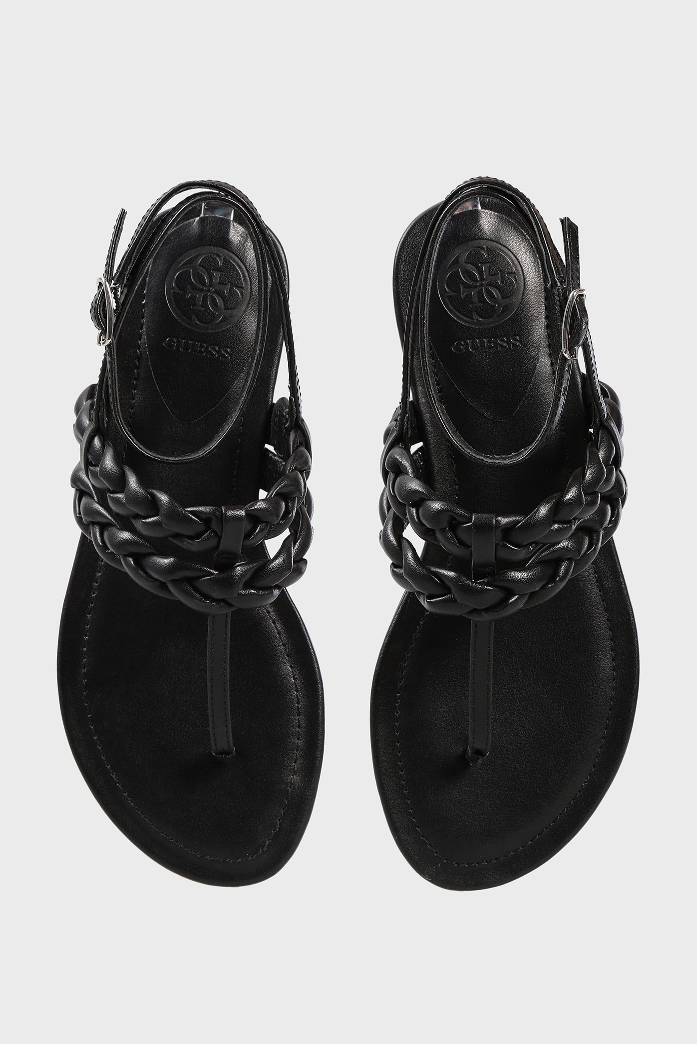 Женские черные сандалии 8