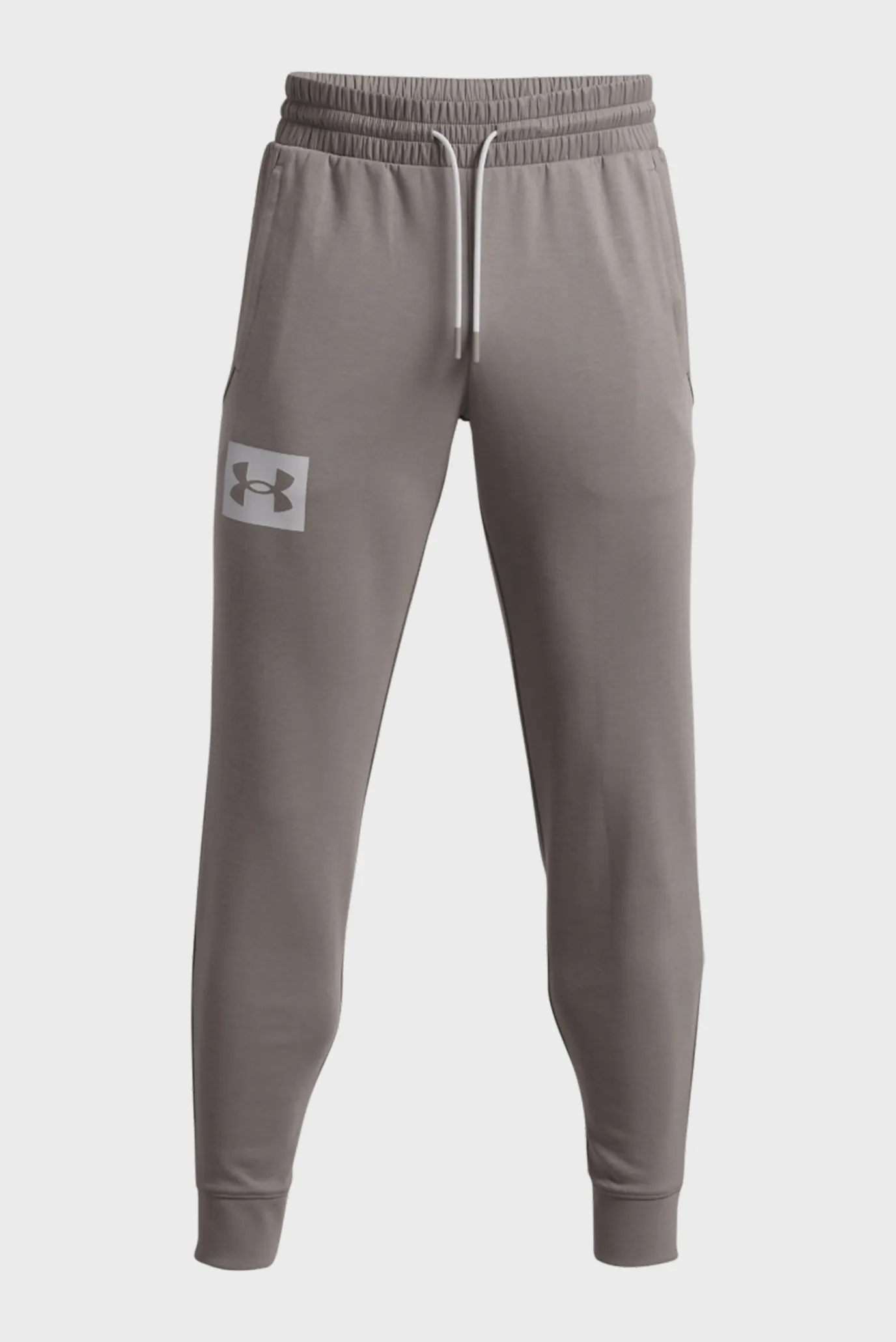 Мужские серые спортивные брюки UA SUMMIT KNIT JOGGER 11