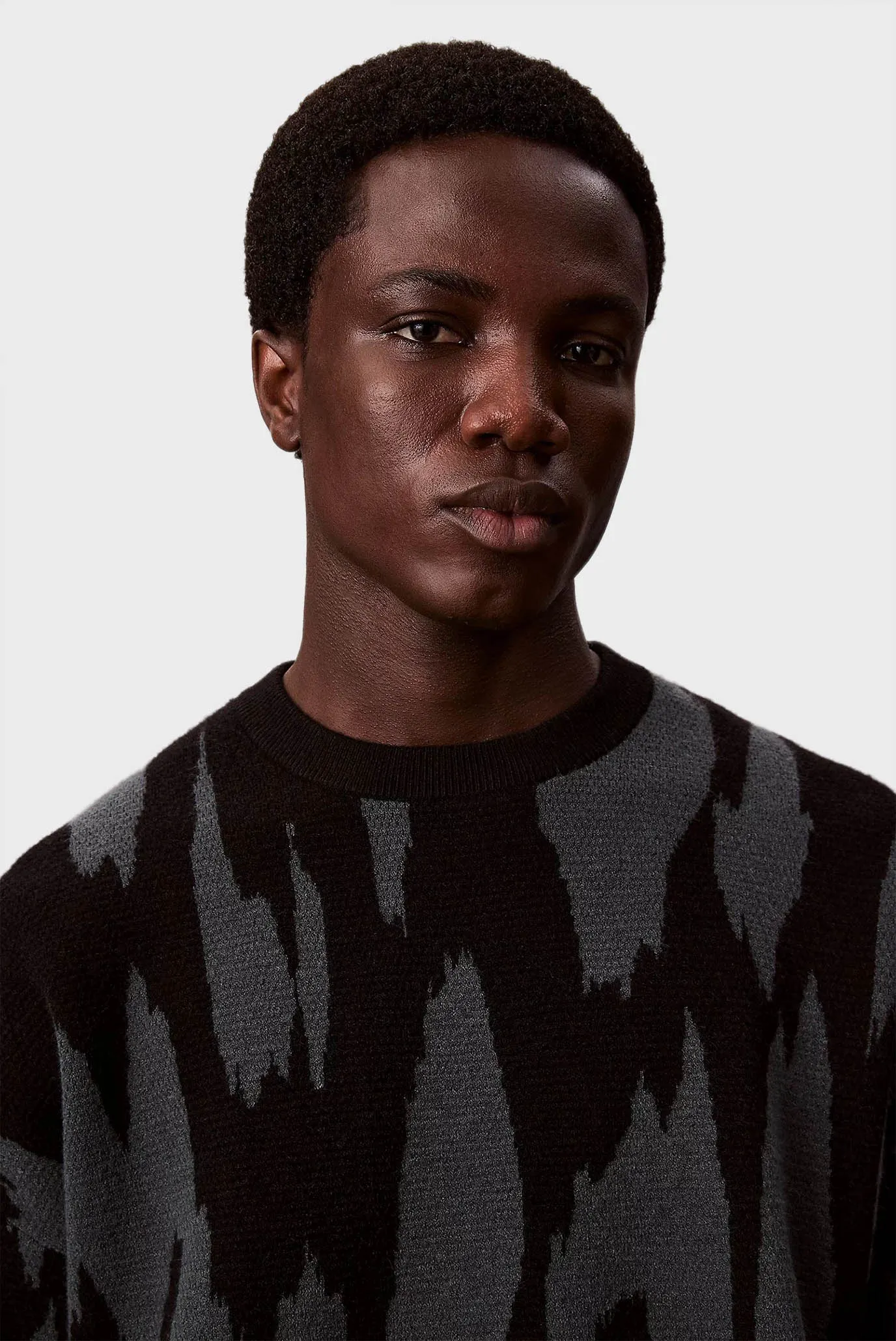 Свитер LS ABSTRACT JACQUARD CRWNK SWTR 4