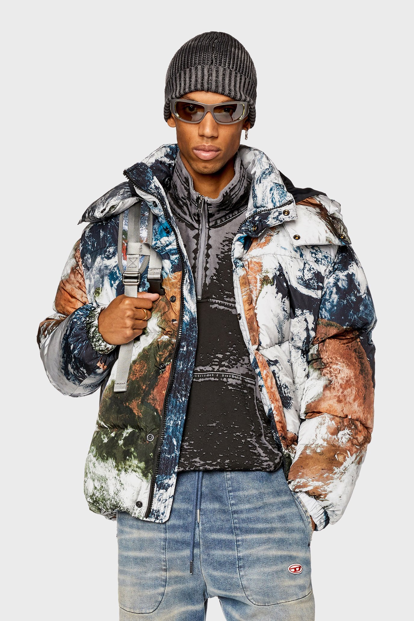 Куртка зимняя W-ROLFYS-FD-PRINT JACKET 4