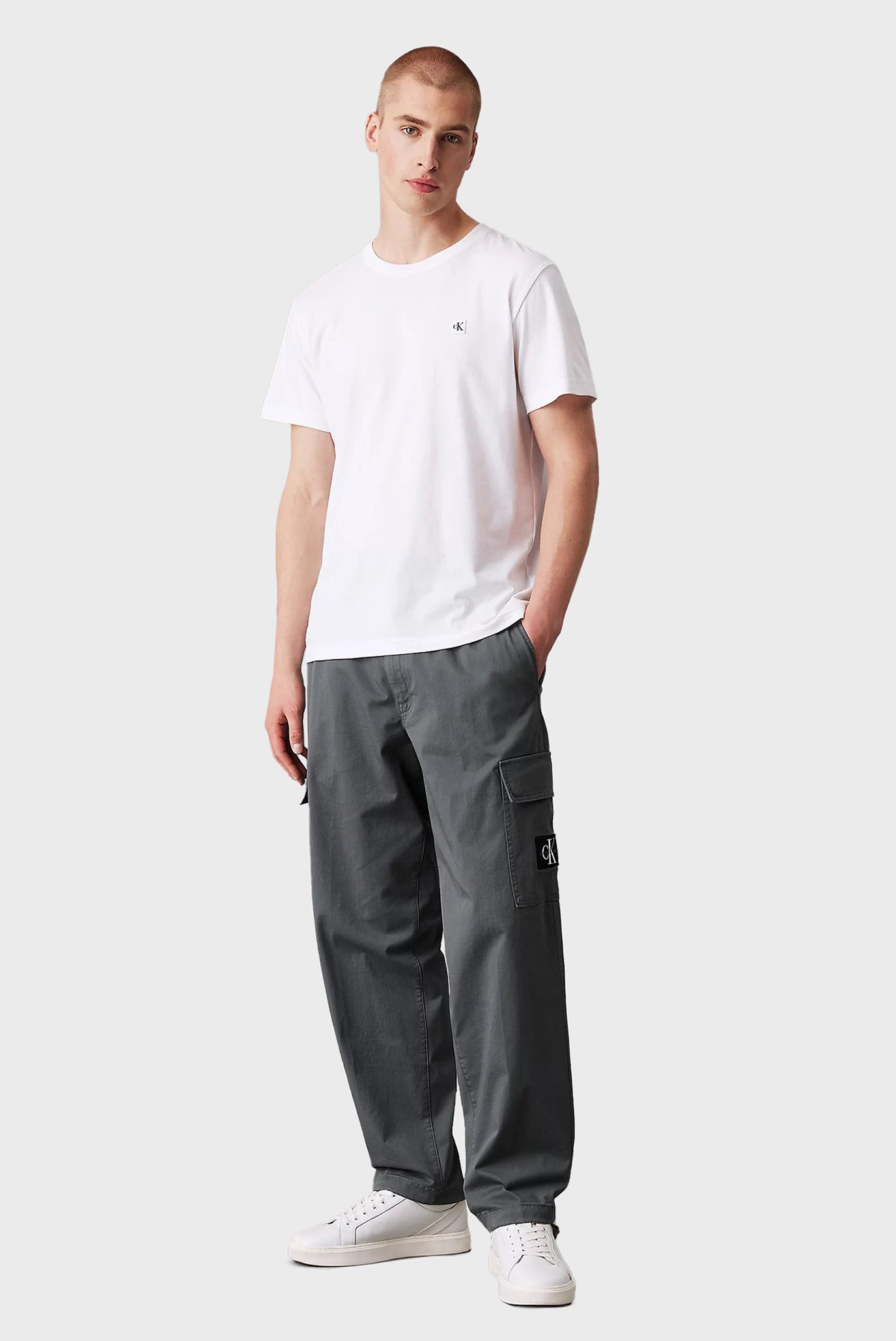 Мужские серые карго REGULAR STRAIGHT CARGO 2