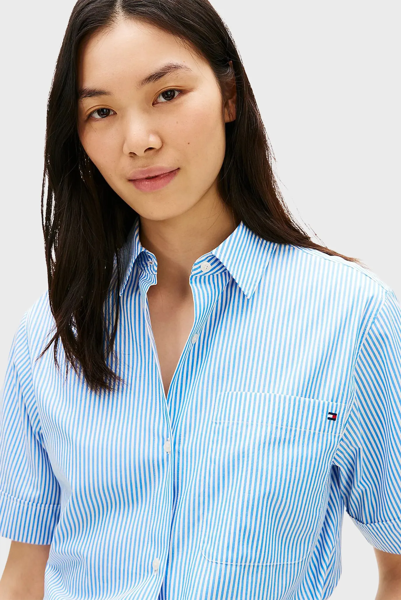 Рубашка с коротким рукавом ESS POPLIN SS SHIRTS 4