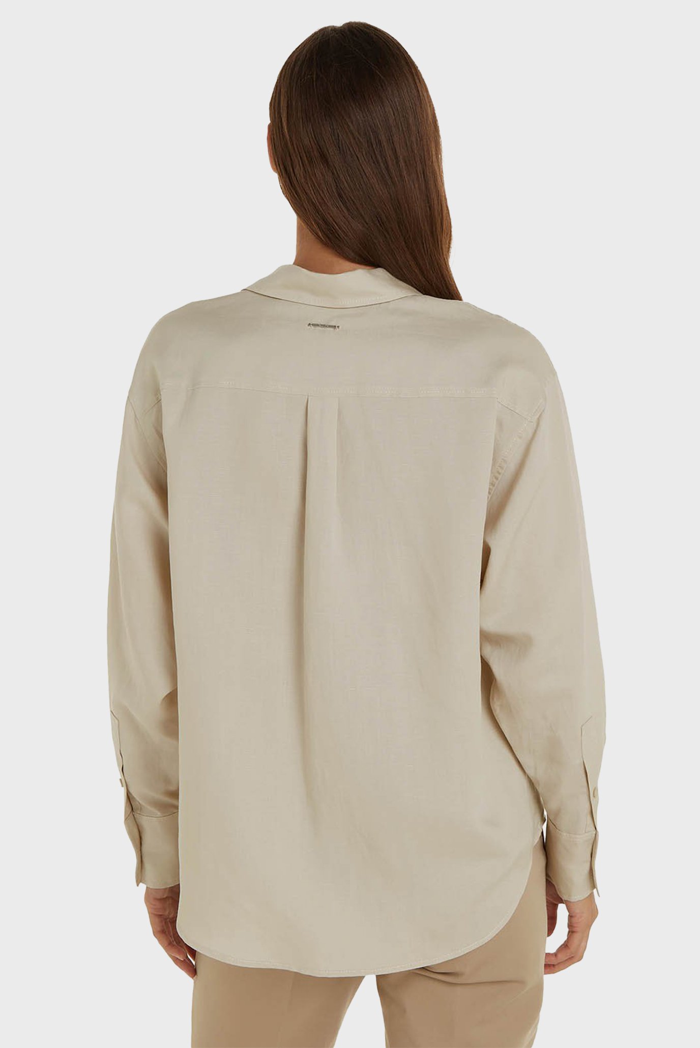 Рубашка LINEN BLEND RELAXED SHIRT 2