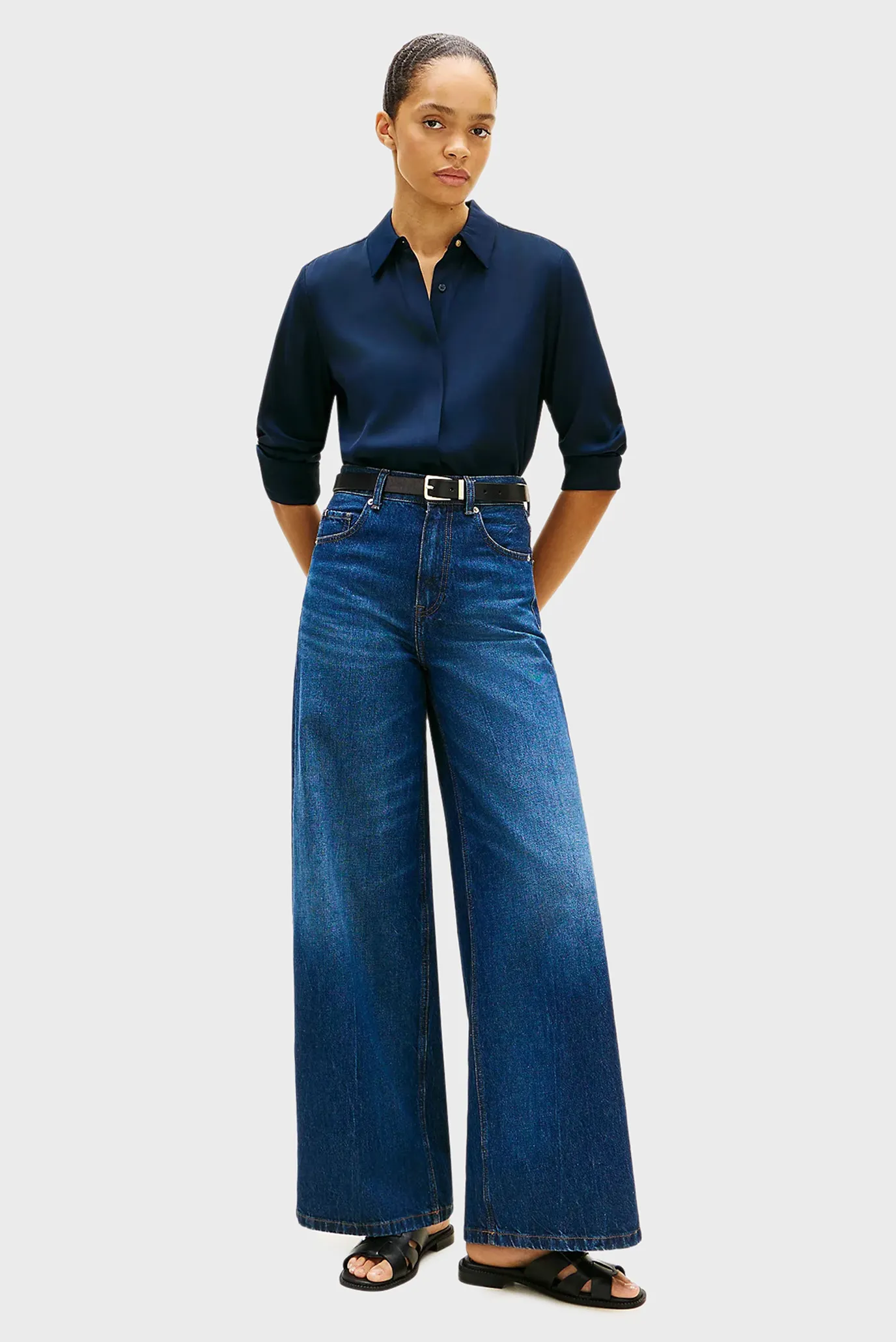 Блузка VIS TWILL BUTTON UP SHIRT 2