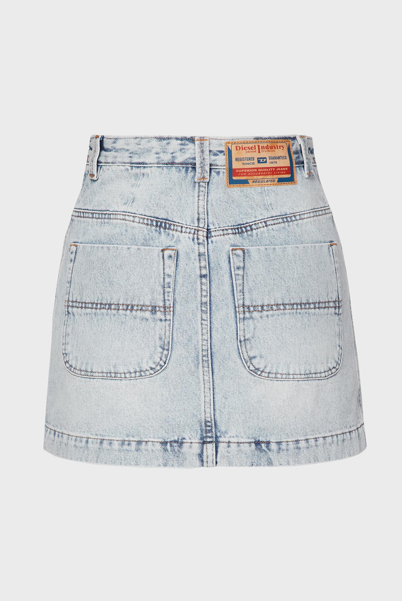 Женская голубая джинсовая юбка DE-ALBUS 2