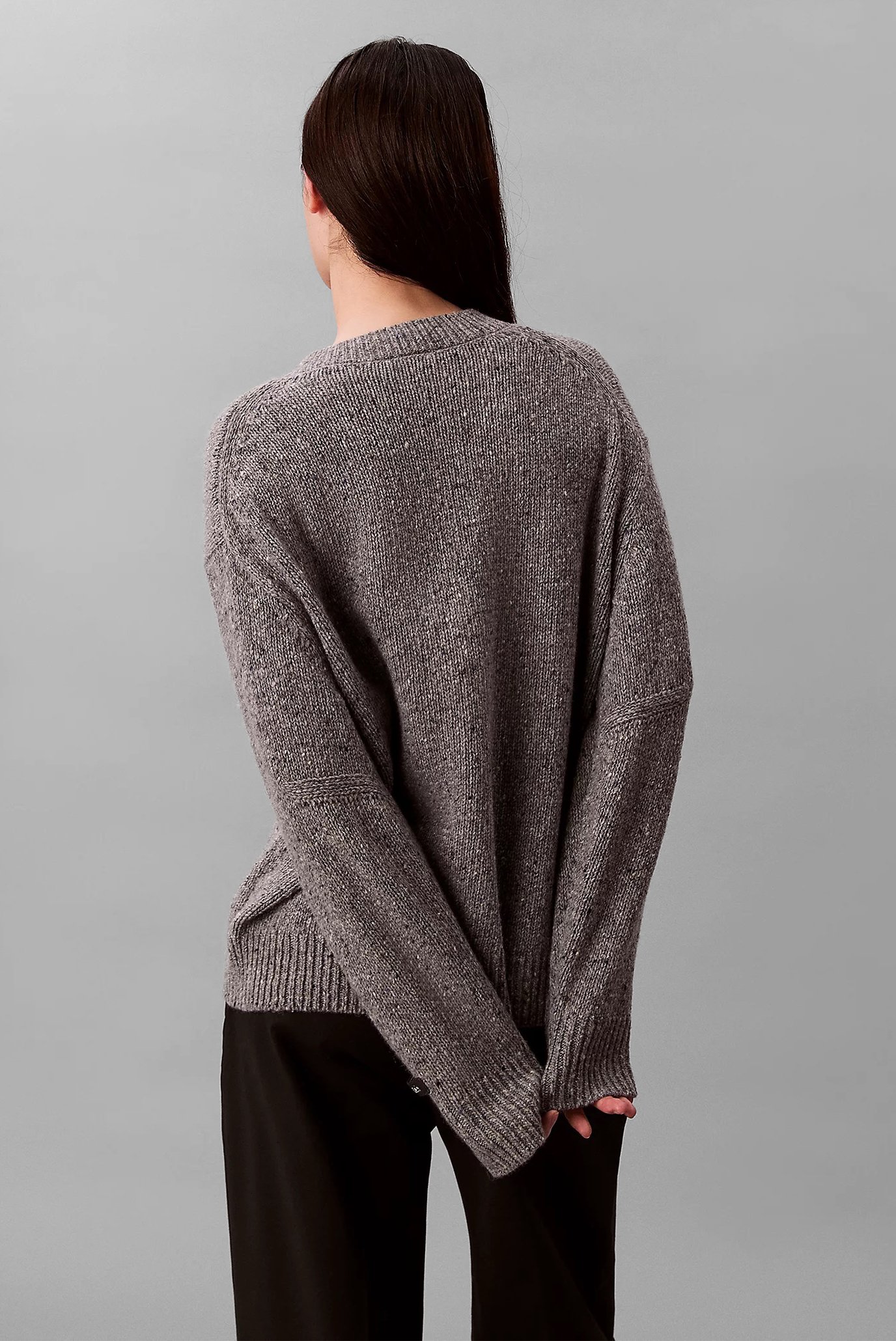 Свитер Chunky Neps V Neck Sweater 3