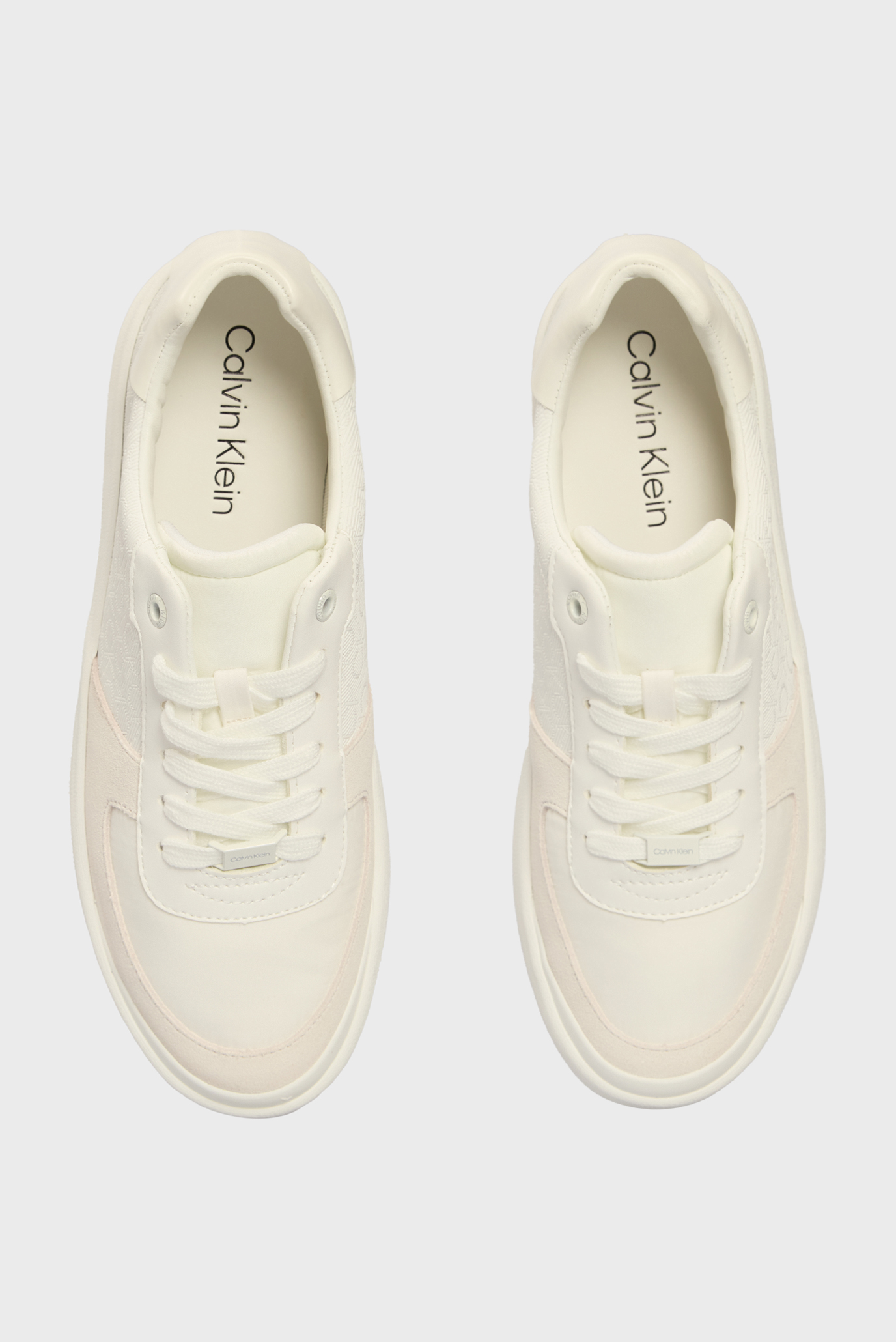 Женские белые сникерсы VULC LACE UP - MONO 4