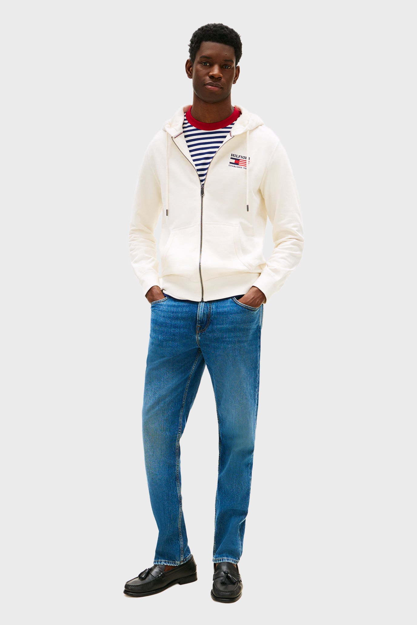 Реглан/AMERICANA ZIP THROUGH HOODY 2