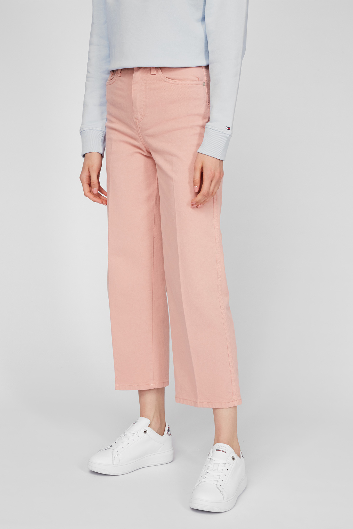 Женские розовые джинсы 3