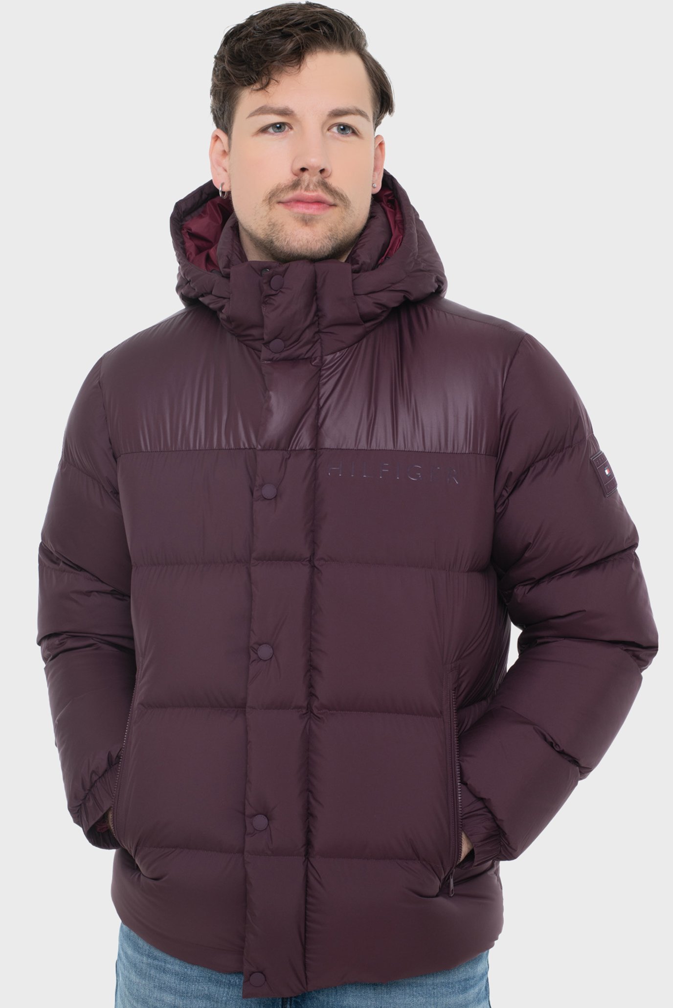 Куртка зимняя MIX DOWN HOODED PUFFER 1