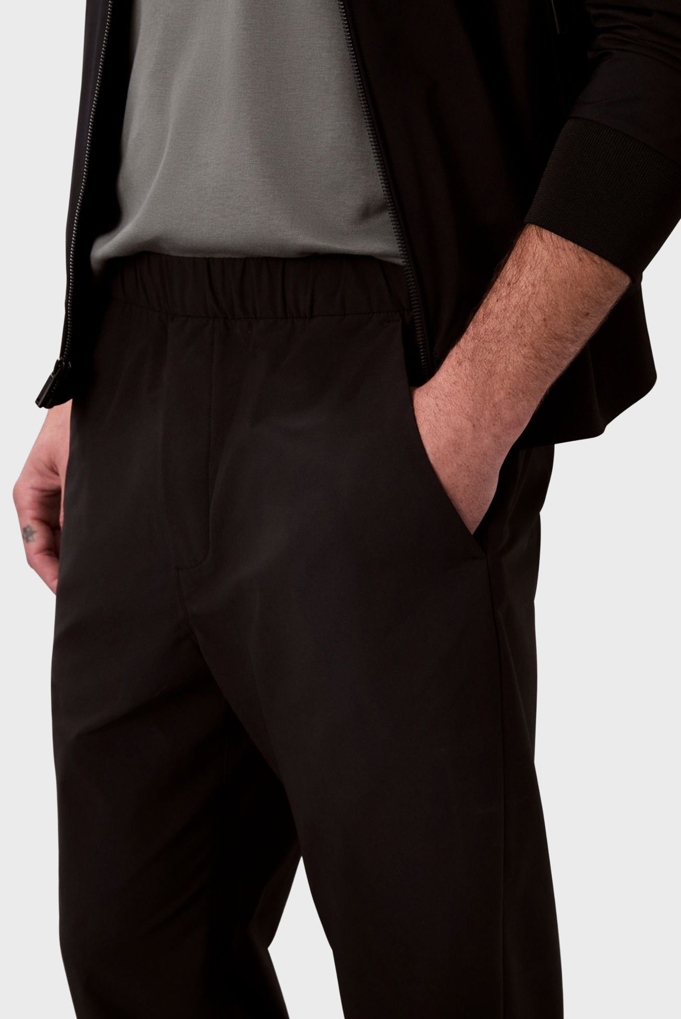 Штаны SLIM TECH STRETCH PULL ON PANTCalvin Klein Штаны SLIM TECH STRETCH PULL ON PANT 4