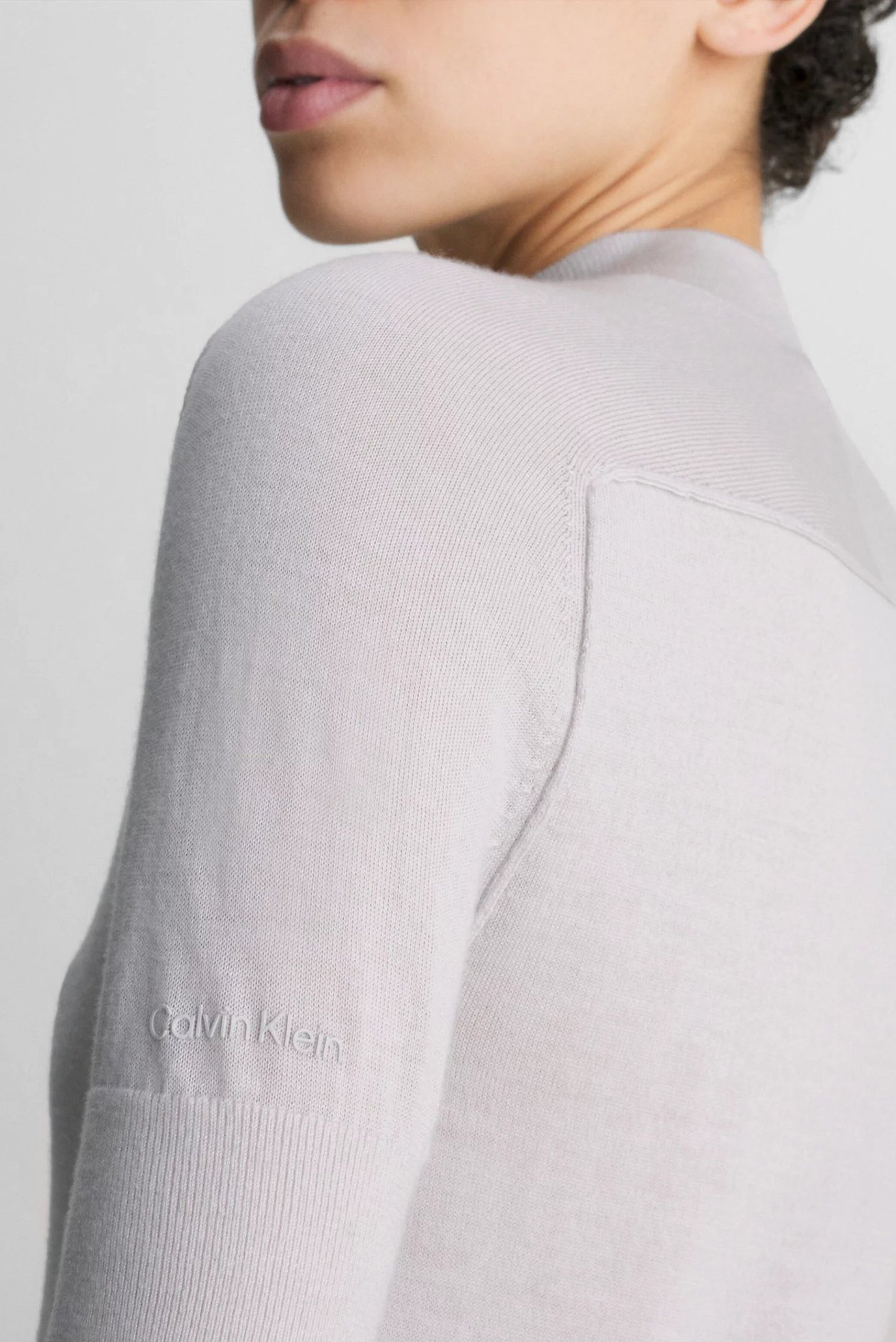 Свитер EXTRA FINE WOOL MOCKNECK SWEATERCalvin Klein Свитер EXTRA FINE WOOL MOCKNECK SWEATER 9