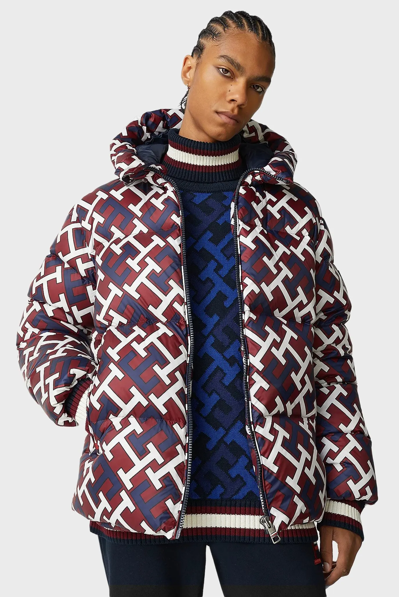 Куртка зимняя NY ZERO G DOWN MONOGRAM PUFFER 1