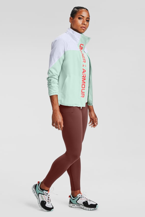 Женская мятная ветровка Recover Woven CB Jacket