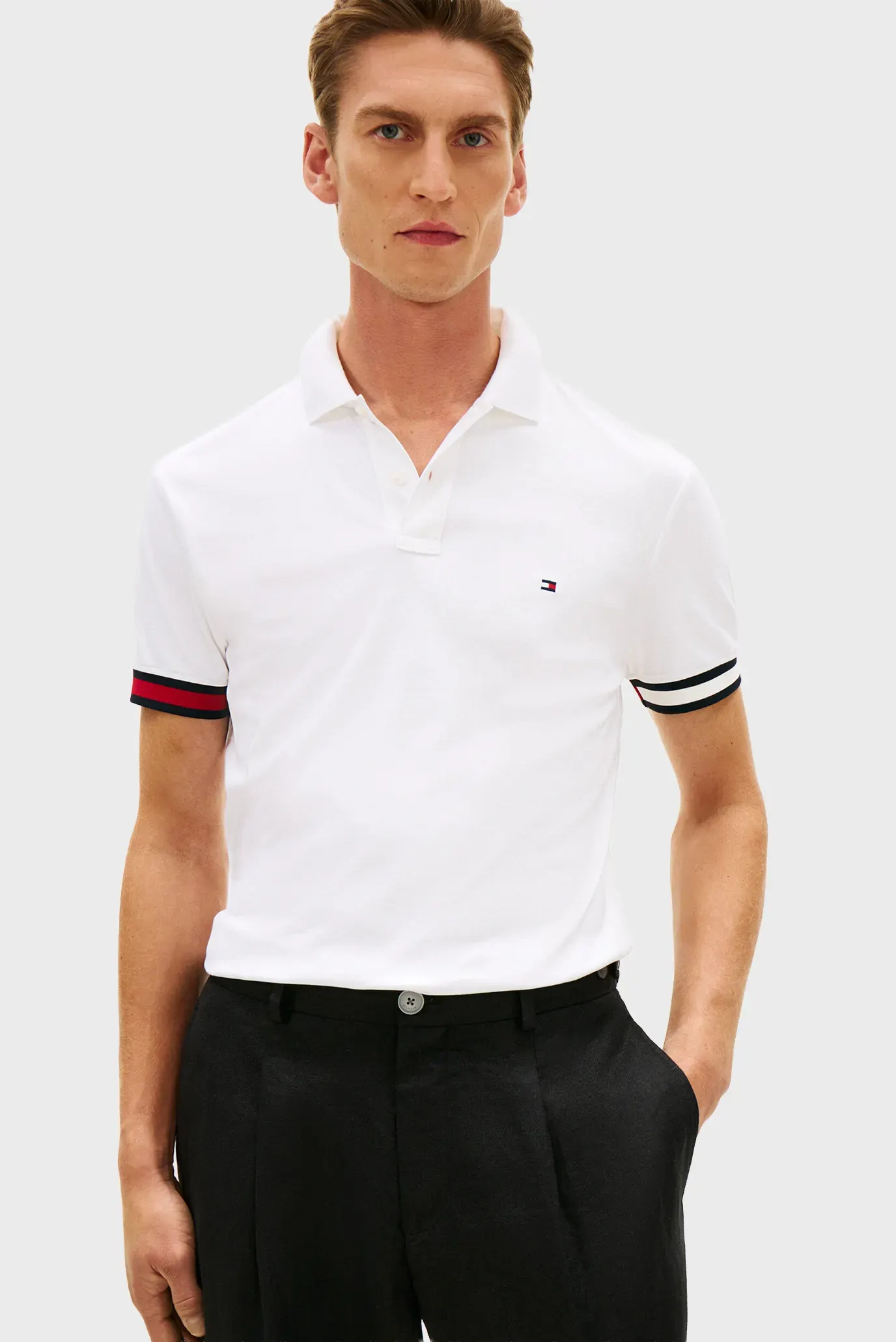 Поло RWB CUFF LIQUID COTTON SLIM POLO 1