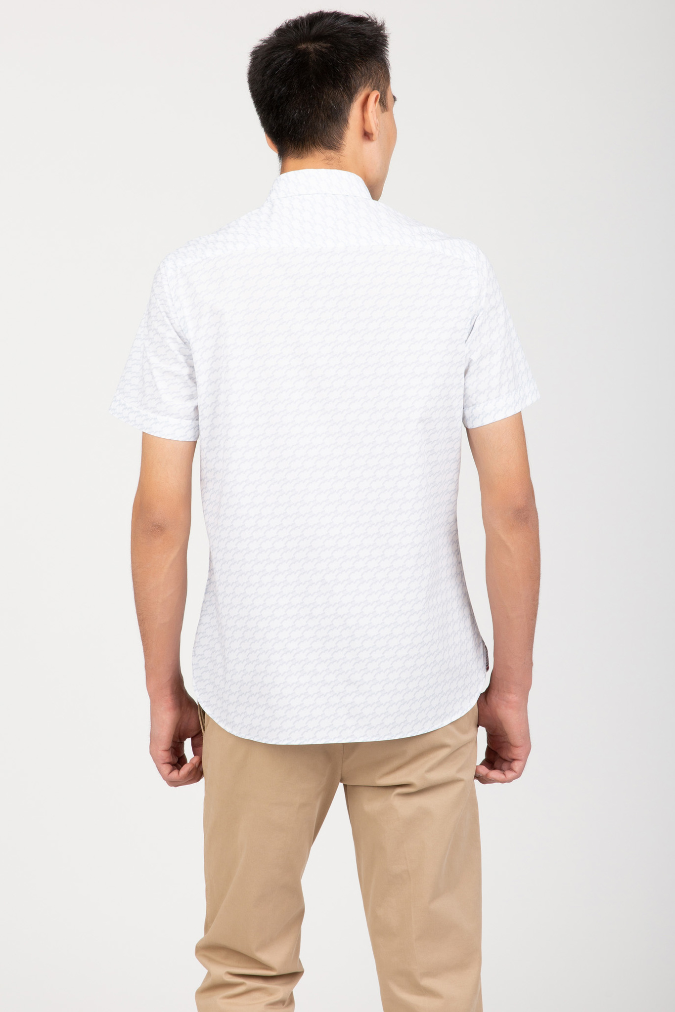 Рубашка с коротким рукавом SLIM GEO FLAG PRINT SHIRT S S 5