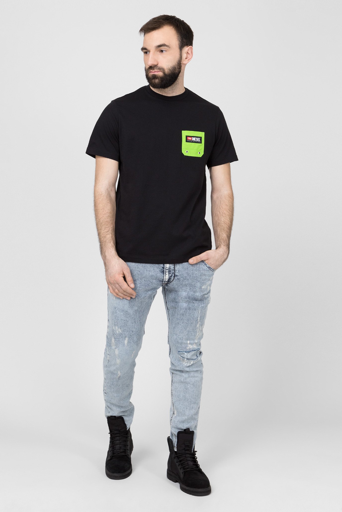 Мужские голубые джинсы KROOLEY CB-NE 10