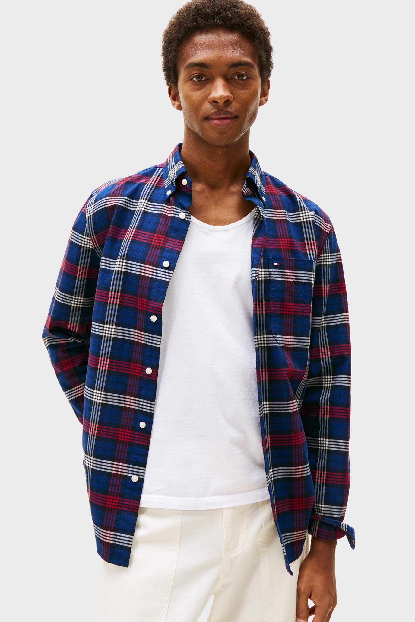 Рубашка/HERIT OXFD RWB CHECK RF SHIRT 1