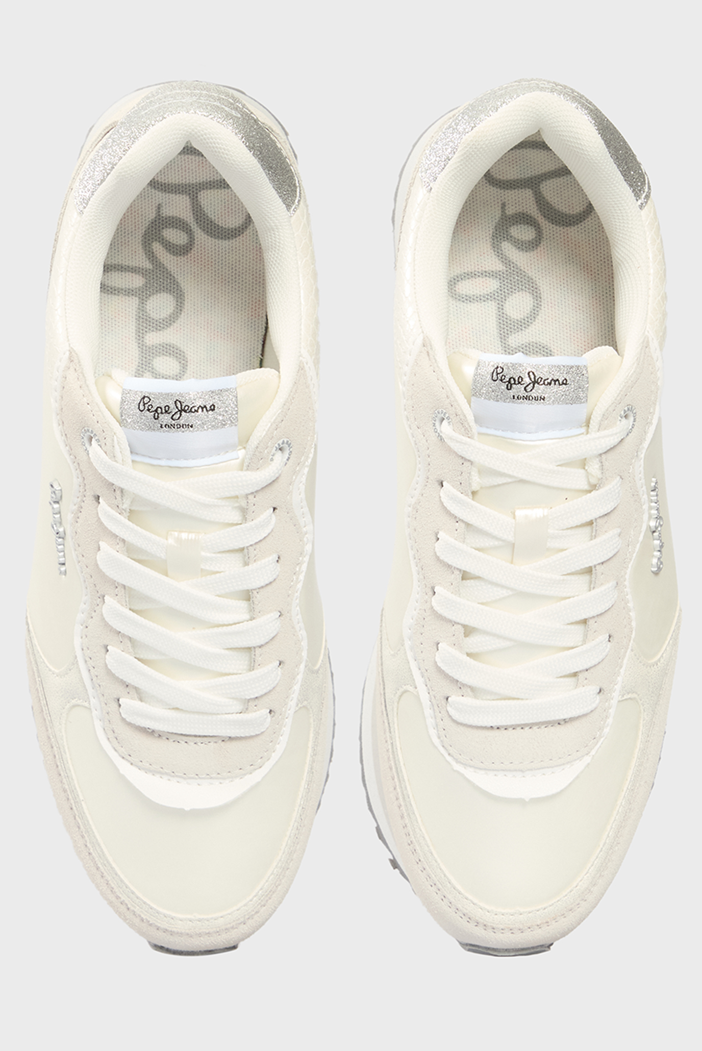Женские жемчужные кроссовки RUSPER SHINEPepe Jeans Женские жемчужные кроссовки RUSPER SHINE 4