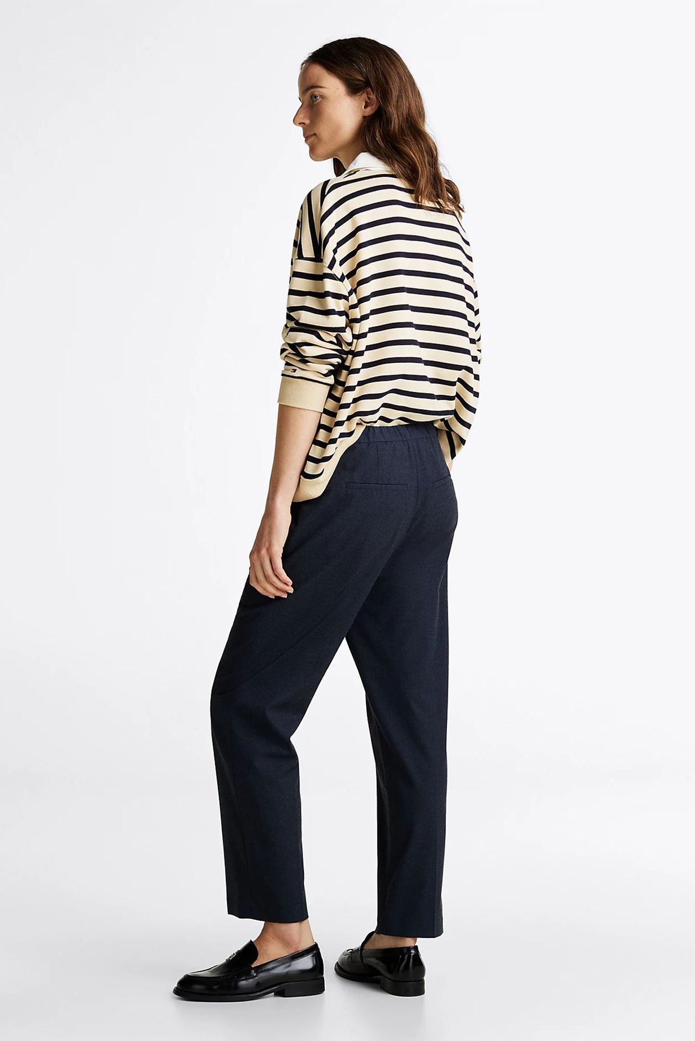 Штаны FLANNEL SLIM STRAIGHT PANT 4