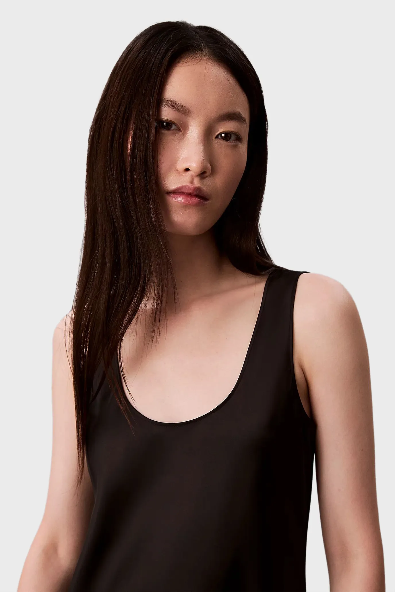 Платье Matte Shine Satin Hero Slip Dres 5