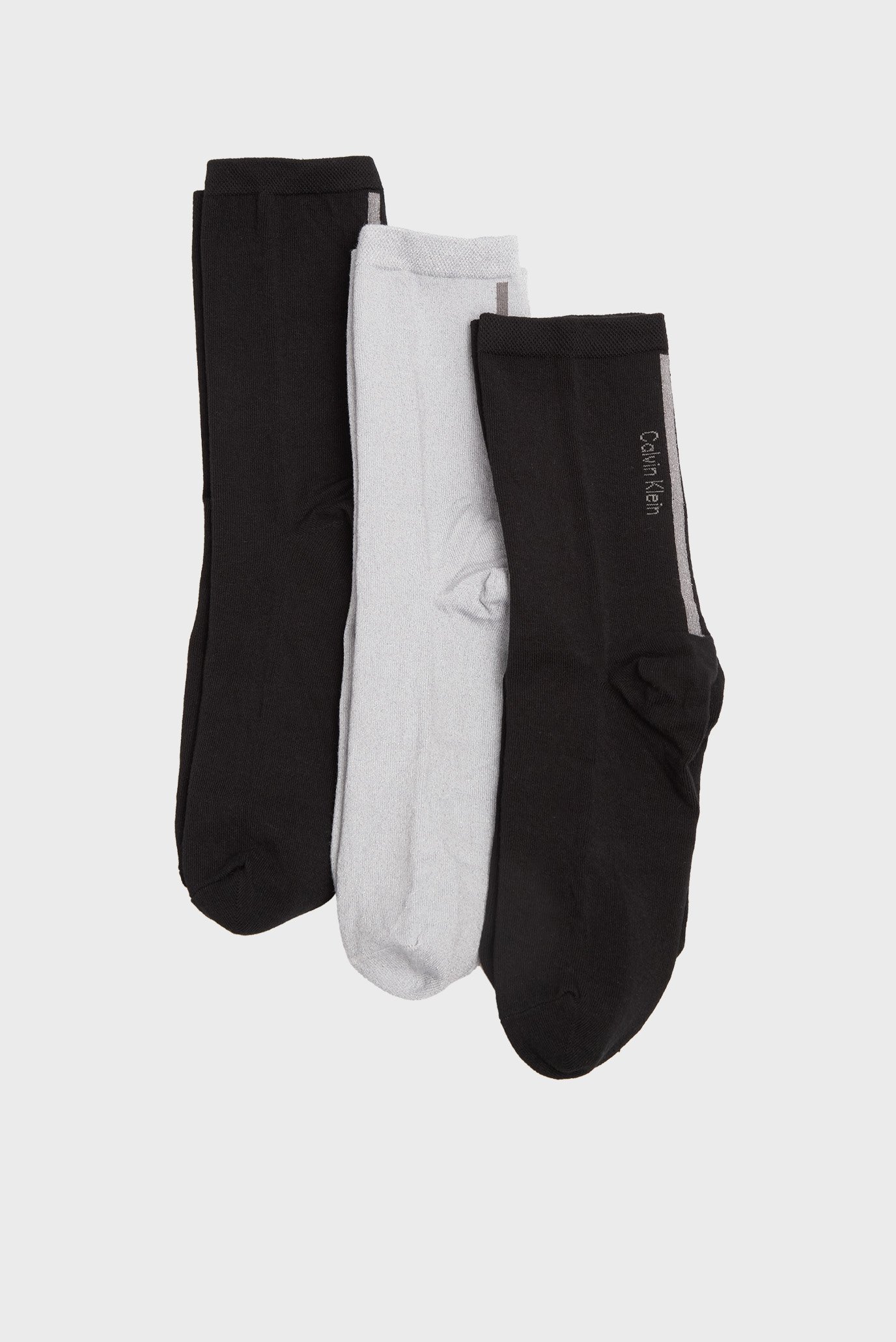 Набор носков CK WOMEN SOCK 3P GIFTBOX LUREXCalvin Klein Набор носков CK WOMEN SOCK 3P GIFTBOX LUREX 2