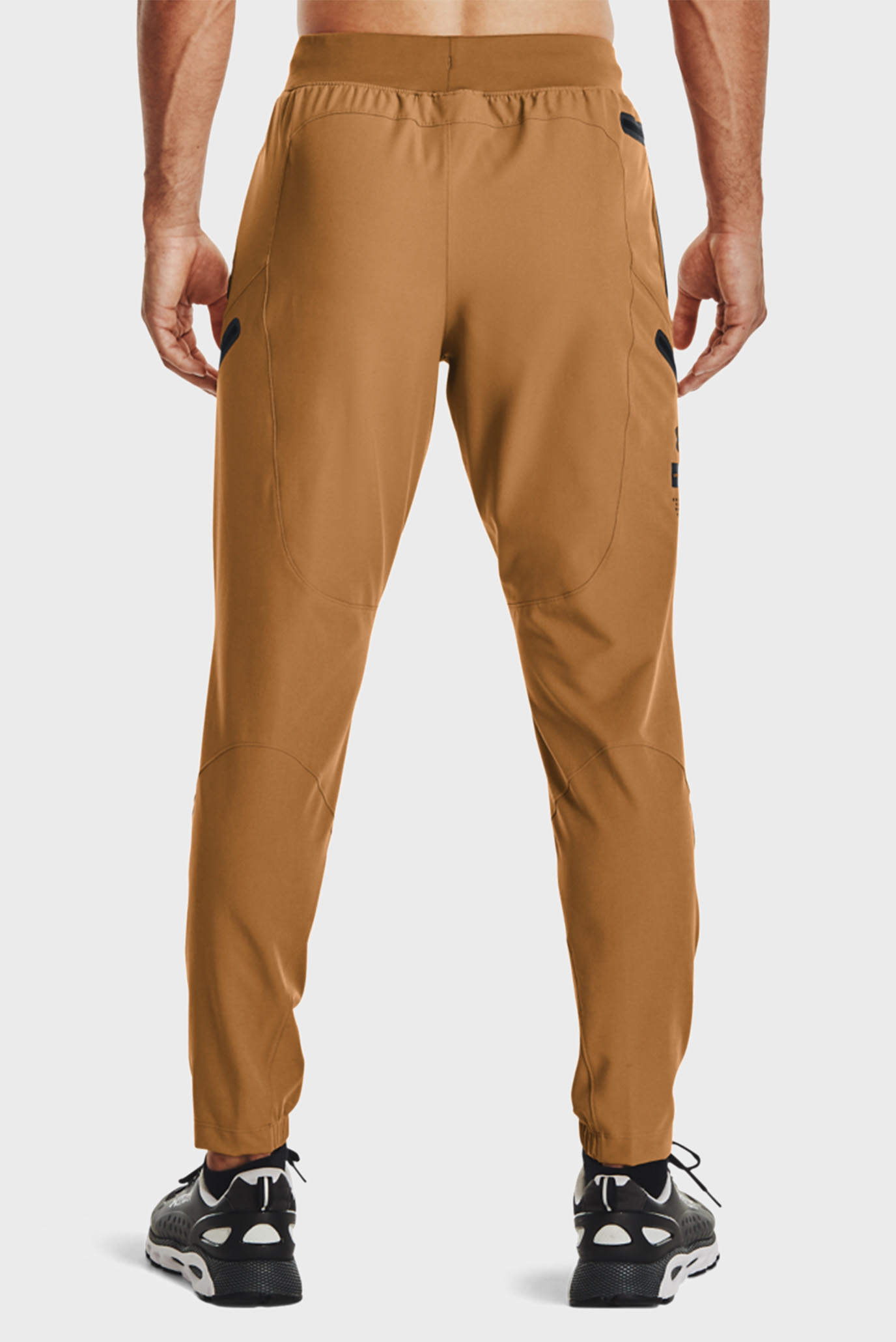 Мужские горчичные спортивные брюки UA UNSTOPPABLE CARGO PANTS 3