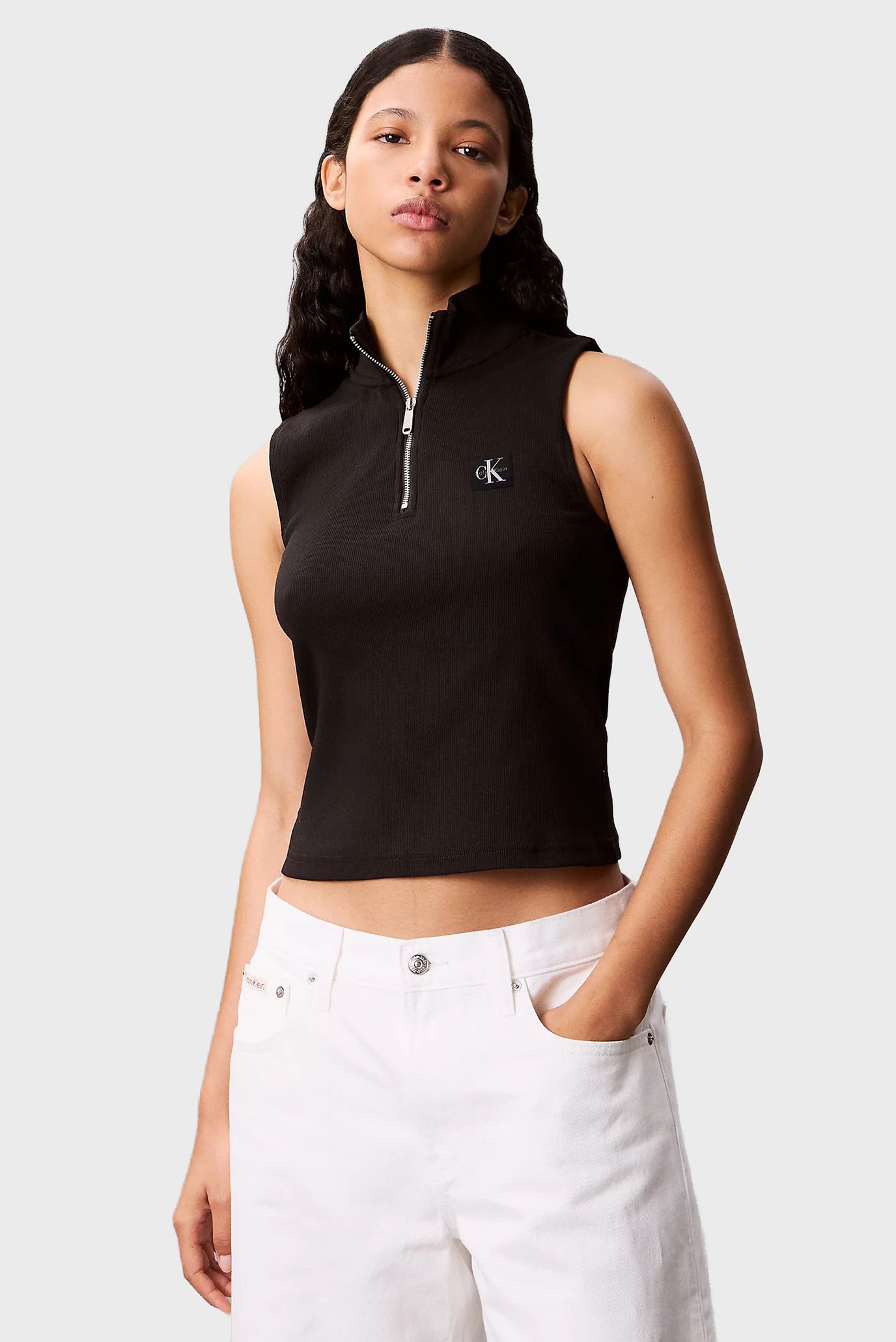 Топ A- WOVEN LABEL SL QZ TOP 1