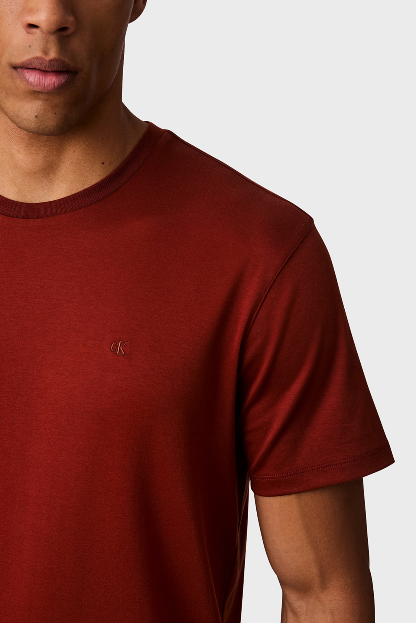 Футболка/SS SUPIMA CHEST EMB CREWNECK TEE 5