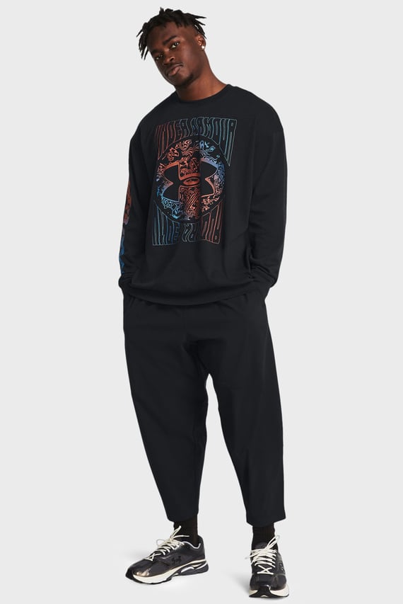 Штаны спортивные UA Unstoppable Airvent Crop-BLK