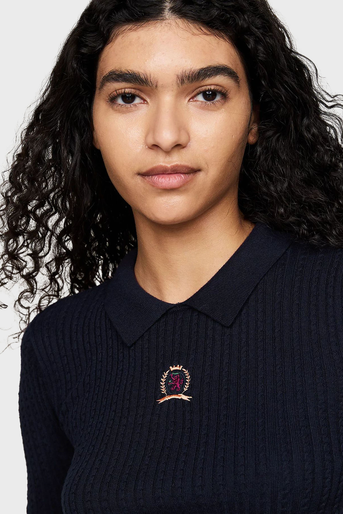 Свитер THC CC GS CABLE POLO SWTR 4