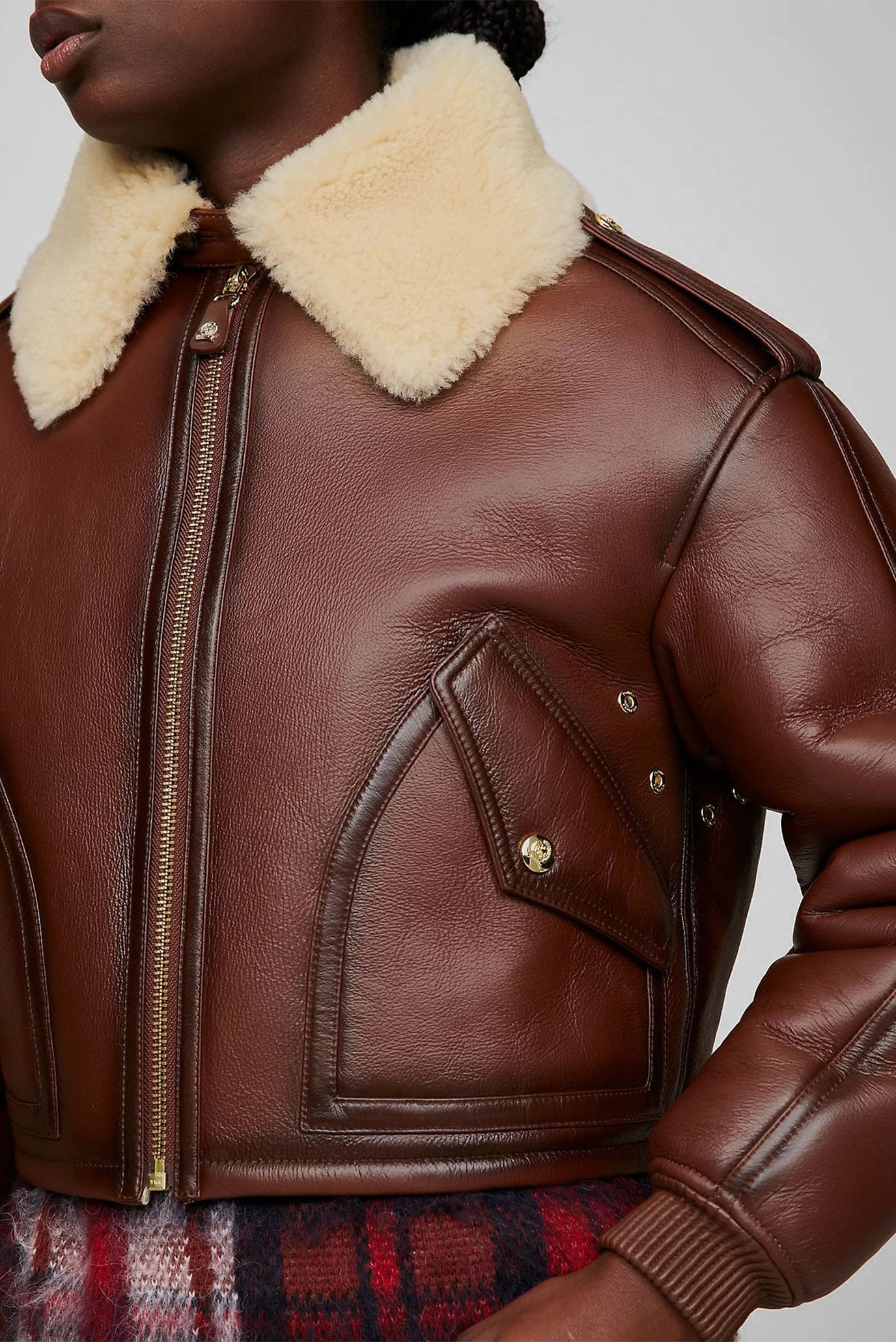 Куртка кожаная THC LEATHER FLIGHT JACKET 4