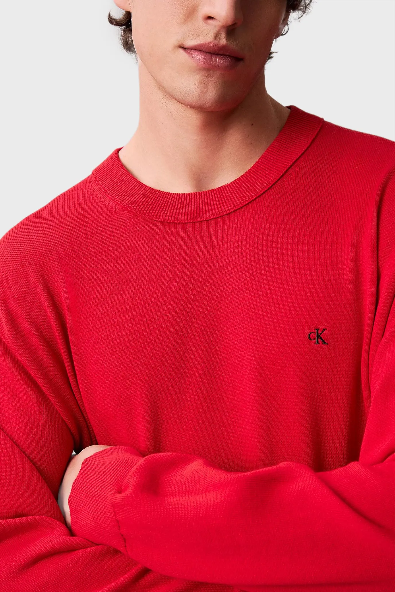 Свитер EU LS COTTON RELAXED CREWNK SWEA 5